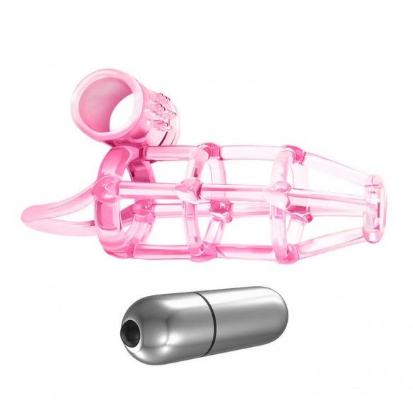 BAILE - Sweet Cage Vibrating Penis Sleeve BAILE - Sweet Cage Vibrating Penis Sleeve